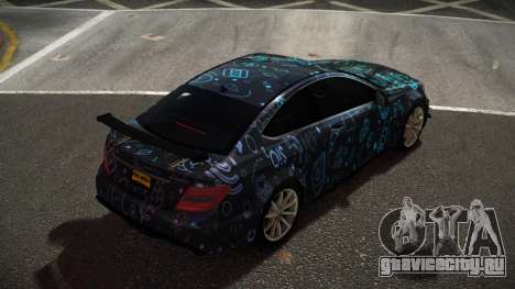 Mercedes-Benz C63 AMG Mitusha S1 для GTA 4