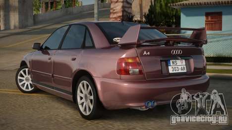 Audi A4 V2.0 для GTA San Andreas