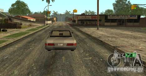 Зелёный спидометр для GTA San Andreas