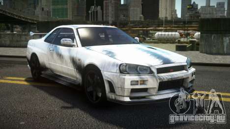 Nissan Skyline R34 Dezro S11 для GTA 4