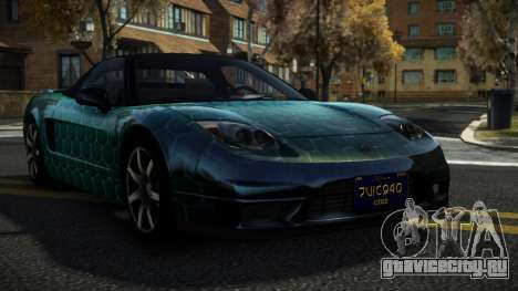 Acura NSX Fazalof S11 для GTA 4
