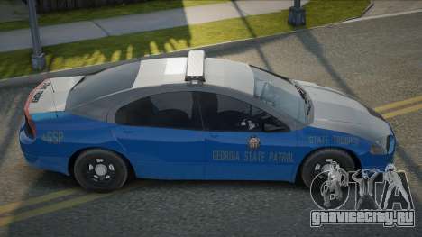Georgia State Patrol 2001 Dodge Intrepid для GTA San Andreas