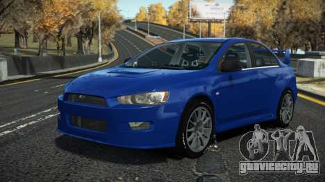 Mitsubishi Lancer Evo X Gune для GTA 4