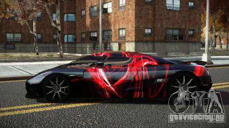 Koenigsegg CCX Tustrom S2 для GTA 4