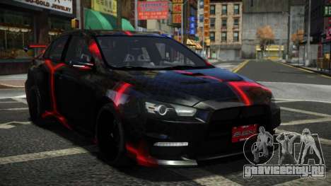 Mitsubishi Lancer Evolution X Rohisho S8 для GTA 4