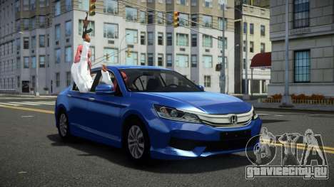 Honda Accord 2017 with Arab Passengers для GTA 4