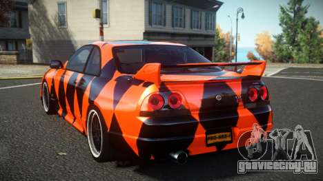 Nissan Skyline R33 Hikoshi S14 для GTA 4