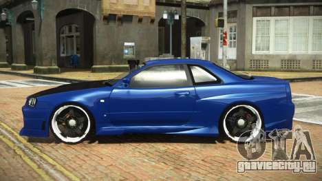 Nissan Skyline R34 Yoguda для GTA 4