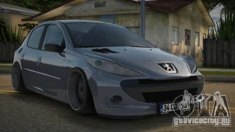 Peugeot 206 DK V1.2 для GTA San Andreas