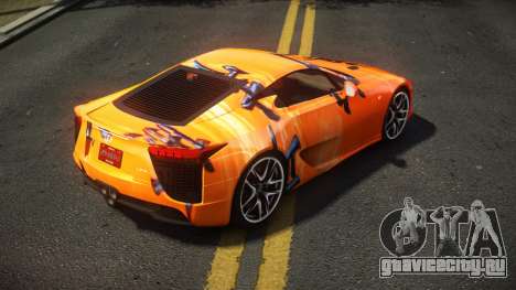 Lexus LFA Fibuna S11 для GTA 4
