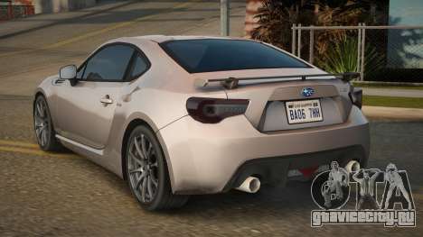 Subaru BRZ 2017 для GTA San Andreas