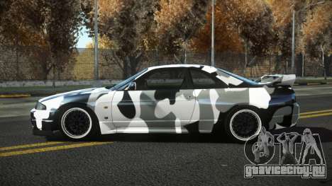 Nissan Skyline R33 Fahuz S8 для GTA 4