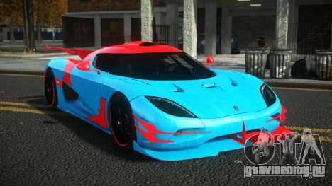 Koenigsegg Agera One Toshimy S3 для GTA 4