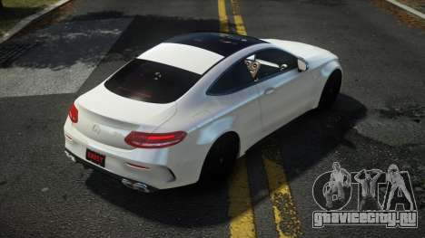 Mercedes-Benz C63 AMG Gafik для GTA 4