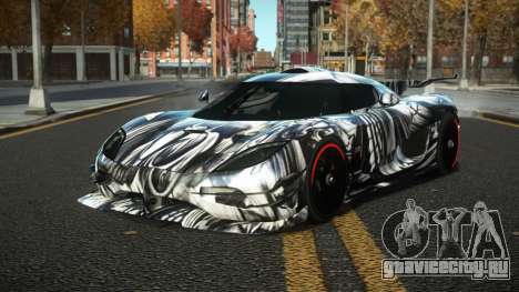 Koenigsegg Agera One Toshimy S4 для GTA 4