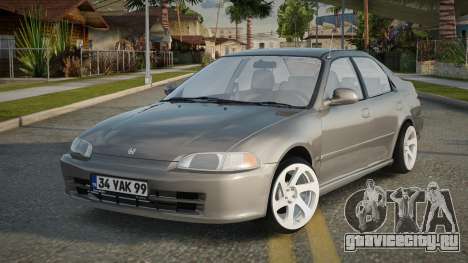 Honda Civic 1.6 Sİ Sedan для GTA San Andreas