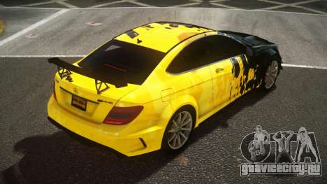 Mercedes-Benz C63 AMG Mitusha S13 для GTA 4