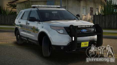 2013 Ford Explorer PD для GTA San Andreas