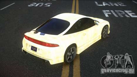 Mitsubishi Eclipse Faezur S12 для GTA 4