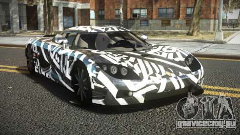 Koenigsegg CCX Tustrom S13 для GTA 4