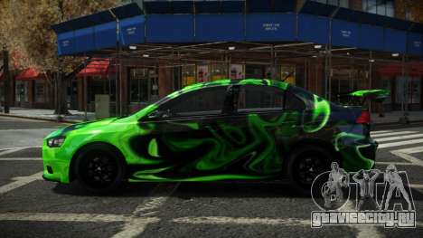 Mitsubishi Lancer Evolution X Rohisho S7 для GTA 4