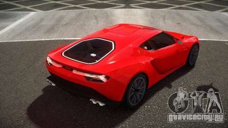 Lamborghini Asterion Modra для GTA 4