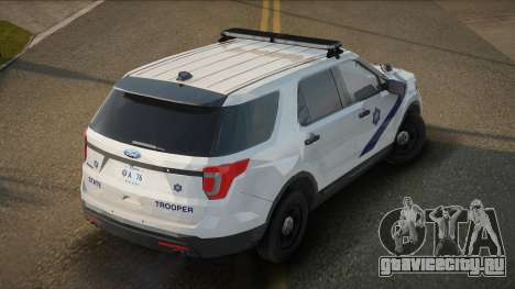 Arkansas State Police Ford Explorer 2016 для GTA San Andreas