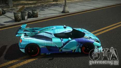 Koenigsegg Agera One Toshimy S11 для GTA 4