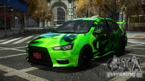 Mitsubishi Lancer Evolution X Rohisho S7 для GTA 4