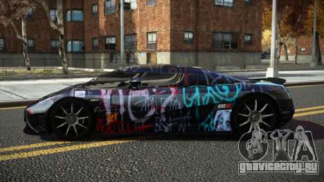 Koenigsegg CCX Tustrom S4 для GTA 4