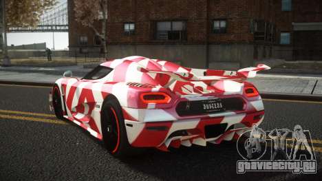 Koenigsegg Agera One Toshimy S5 для GTA 4