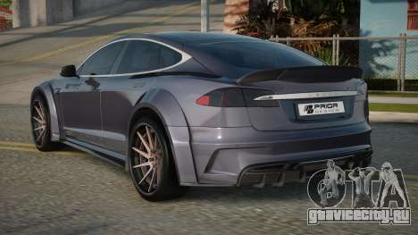Tesla Model S P100 Expo для GTA San Andreas