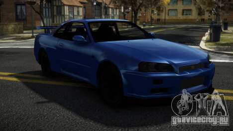 Nissan Skyline R34 Terihos для GTA 4