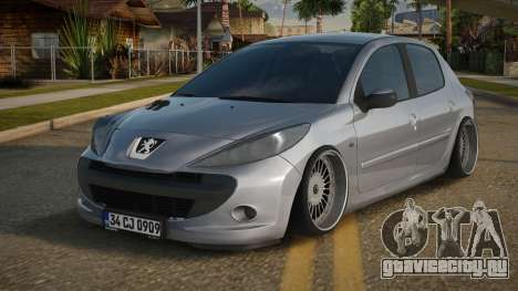 Peugeot 206 DK V1.2 для GTA San Andreas