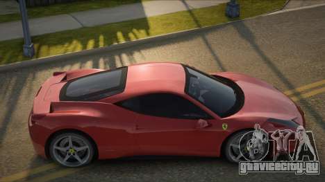 Ferrari 458 Italia Secrom для GTA San Andreas