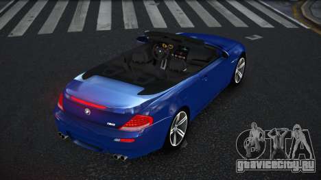 BMW M6 Vuvertom для GTA 4