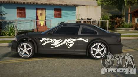 BMW M3 E46 NFS Style для GTA San Andreas