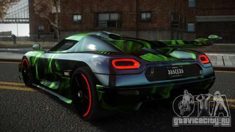 Koenigsegg Agera One Toshimy S8 для GTA 4
