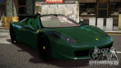Ferrari 458 Gsjed для GTA 4