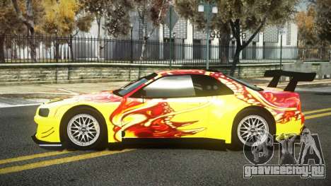 Nissan Skyline R34 Dibofas S12 для GTA 4