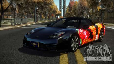 Acura NSX Fazalof S13 для GTA 4