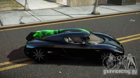 Koenigsegg CCX Tustrom S14 для GTA 4