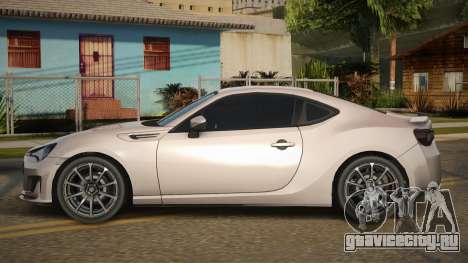 Subaru BRZ 2017 для GTA San Andreas