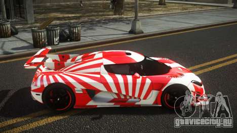 Koenigsegg Agera One Toshimy S6 для GTA 4