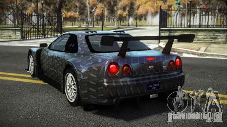 Nissan Skyline R34 Dibofas S13 для GTA 4