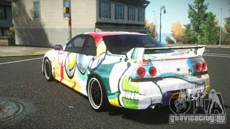Nissan Skyline R33 Hikoshi S2 для GTA 4