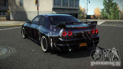 Nissan Skyline R33 Hikoshi S5 для GTA 4