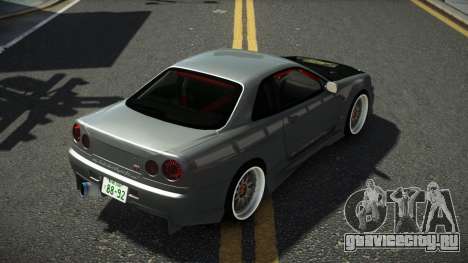 Nissan Skyline R34 Vuzax для GTA 4