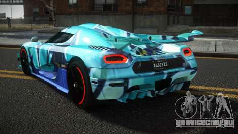 Koenigsegg Agera One Toshimy S11 для GTA 4