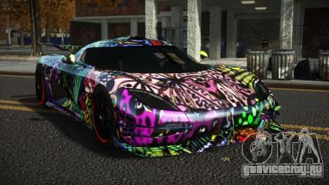 Koenigsegg Agera One Toshimy S13 для GTA 4